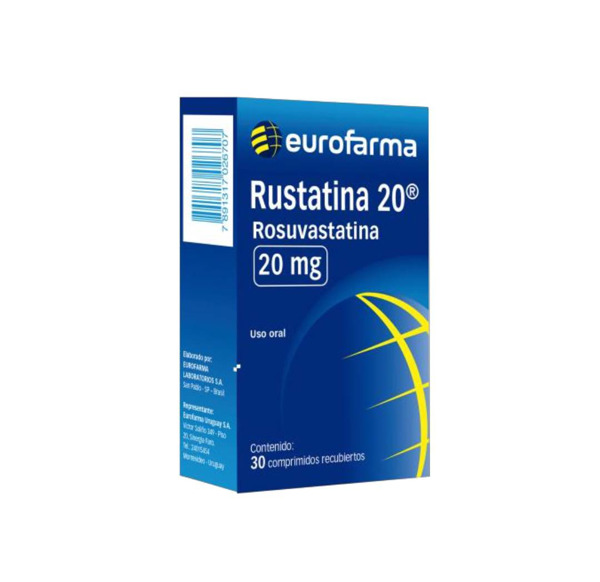 Imagen de RUSTATINA 20 mg [30 comp.]
