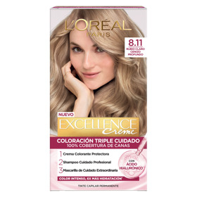 Imagen de EXCELLENCE KIT RUBIO CLARO CENIZA PROFUNDO 811 [47 gr]